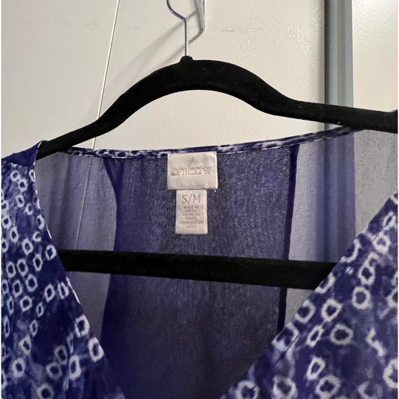 Chico’s S/M Purple Top - Picture 2 of 5